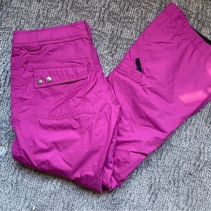 Women’s Dark Pink Ski Snowboard Pants